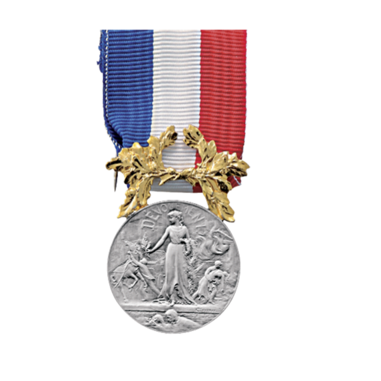 Médaille d’honneur pour actes de courage et de dévouement - Argent 1er Classe