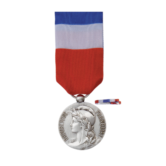 Médaille d’Ancienneté du Travail - 20 ans Argent