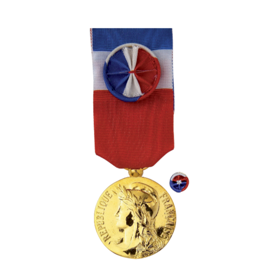 Médaille d’Ancienneté du Travail - 30 ans Vermeil