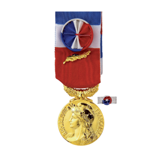 Médaille d’Ancienneté du Travail - 35 ans Or