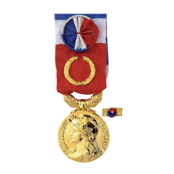Médaille d’Ancienneté du Travail - 40 ans Grand Or