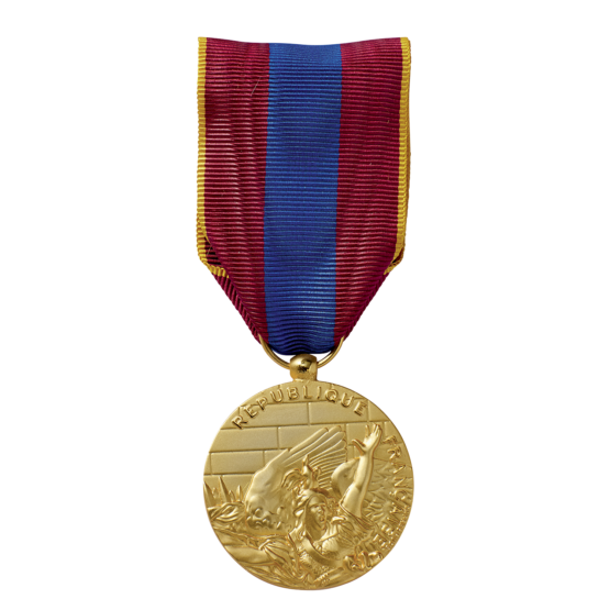 Médaille de la défense nationale - Vermeil