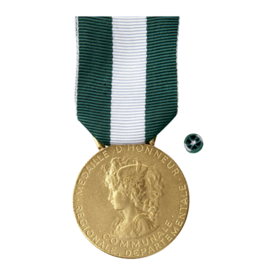 Médaille d’Honneur Régionale Départementale et Communale - 30 ans Vermeil