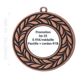 Médaille Bronze 50 mm