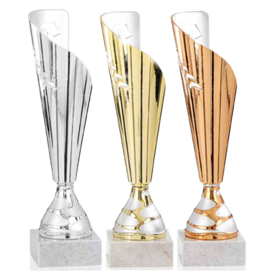 Coupe 30 cm 0601 0602 0603 Or Argent Bronze