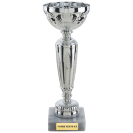 Coupe économique argent H.21 20 19 cm Ref.CP5392