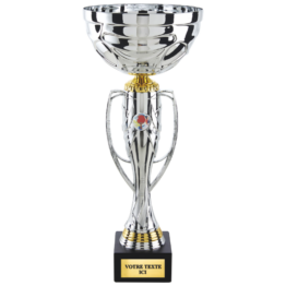 Coupe classique argent/or H.40 38 34 30 cm Ref.CP5398