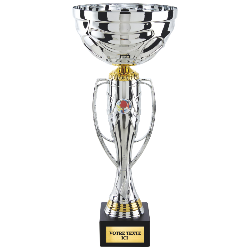 Coupe classique argent/or H.40 38 34 30 cm Ref.CP5398