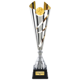 Coupe prestige argent/or H.53 46 40 cm Ref.CP5404