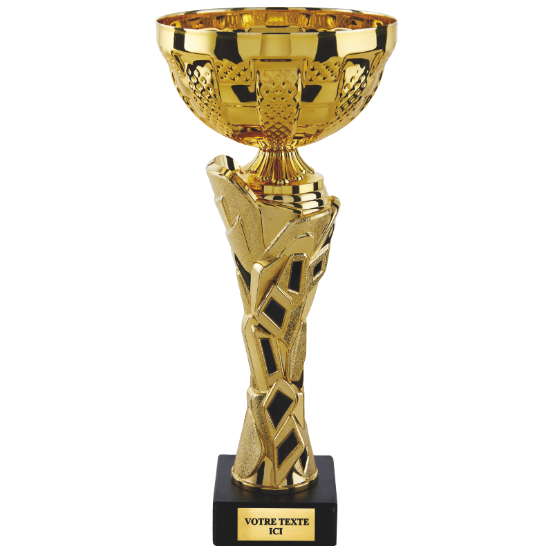 Coupe classique or/noir(e) H.36 31 28 cm Ref.CP5418