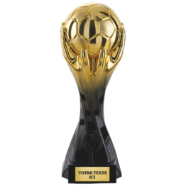 Trophée plastique or/noir football 27 cm Ref.TP5402