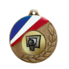 Médaille zamak 50mm bleu/blanc/rouge Ref.M515 - Bronze