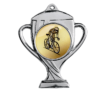 Médaille zamak 50mm Ref.M560 - Argent