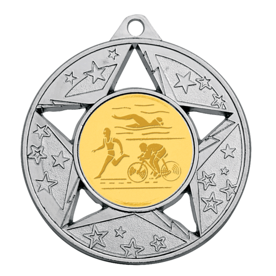 Médaille zamak 50mm Ref.M577 - Argent