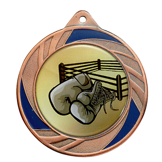 Médaille fer 70mm bleu Ref.M717 - Bronze
