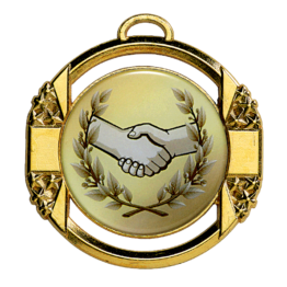 Médaille zamak 70mm Ref.M767 - Or
