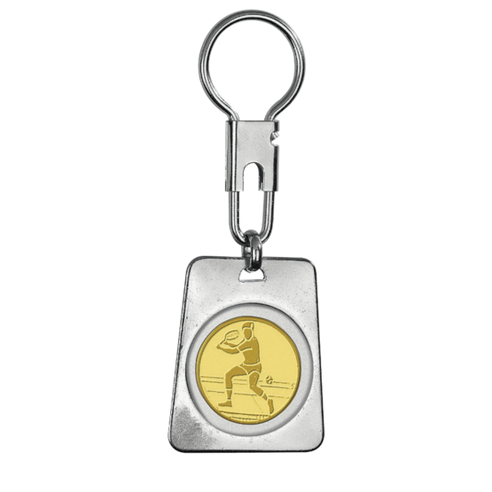 Porte-clés argent personnalisable Ref.M942