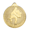Médaille frappée fer Judo 70mm Ref.MF04 - Or