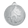 Médaille frappée fer Judo 70mm Ref.MF04 - Argent