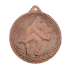 Médaille frappée fer Judo 70mm Ref.MF04 - Bronze