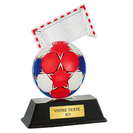 Trophée plexi handball H.16 cm